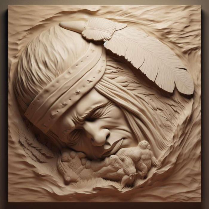 نموذج ثلاثي الأبعاد لآلة CNC 3D Art 